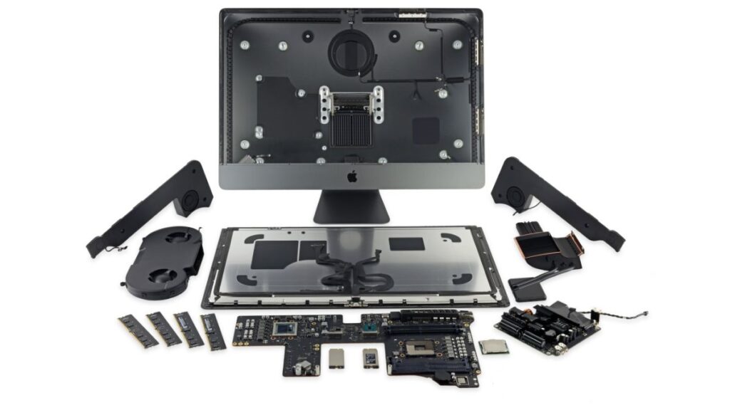 iMac desmontado