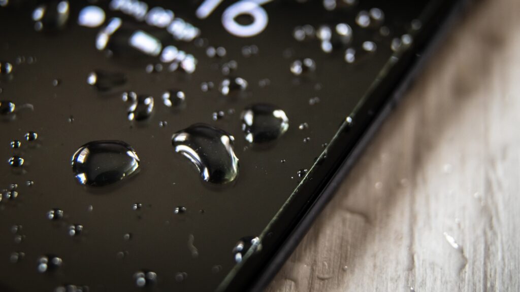 perder protección ip de móvil por un golpe