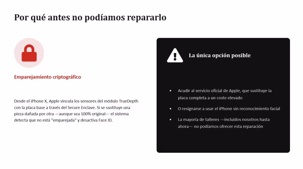 por que antes no