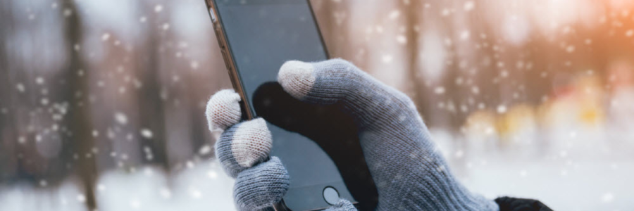 Las consecuencias del frío en los móviles.